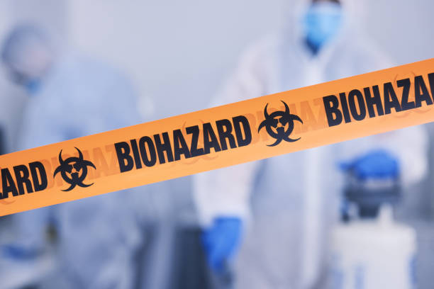 Professional Blood Cleanup technician working in Malibu, CA
